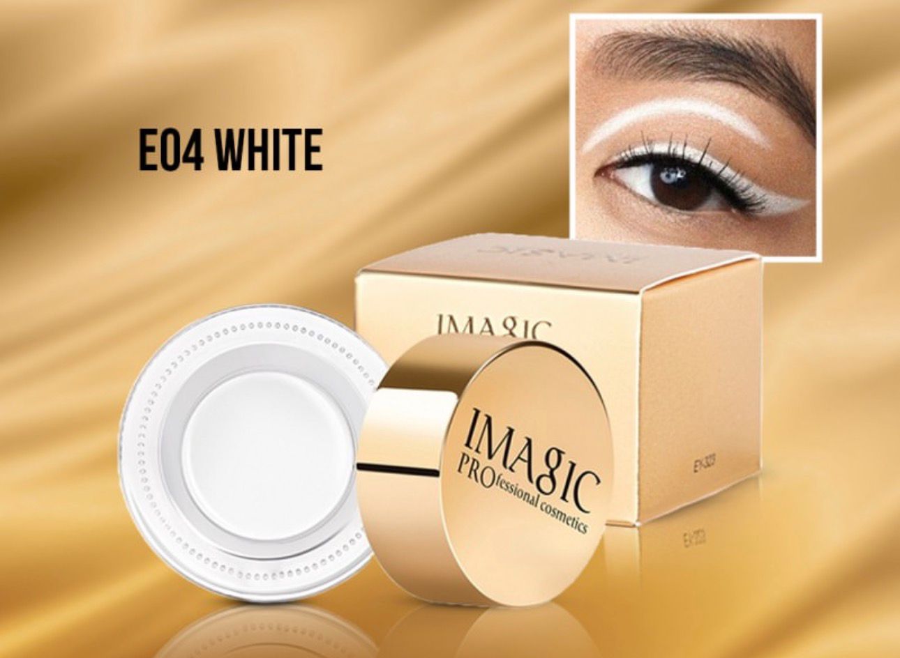 IMAGIC PROfessional GEL EYELINER WATERPROOF -White - Image 2